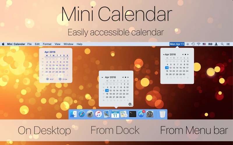 calendar for mac best